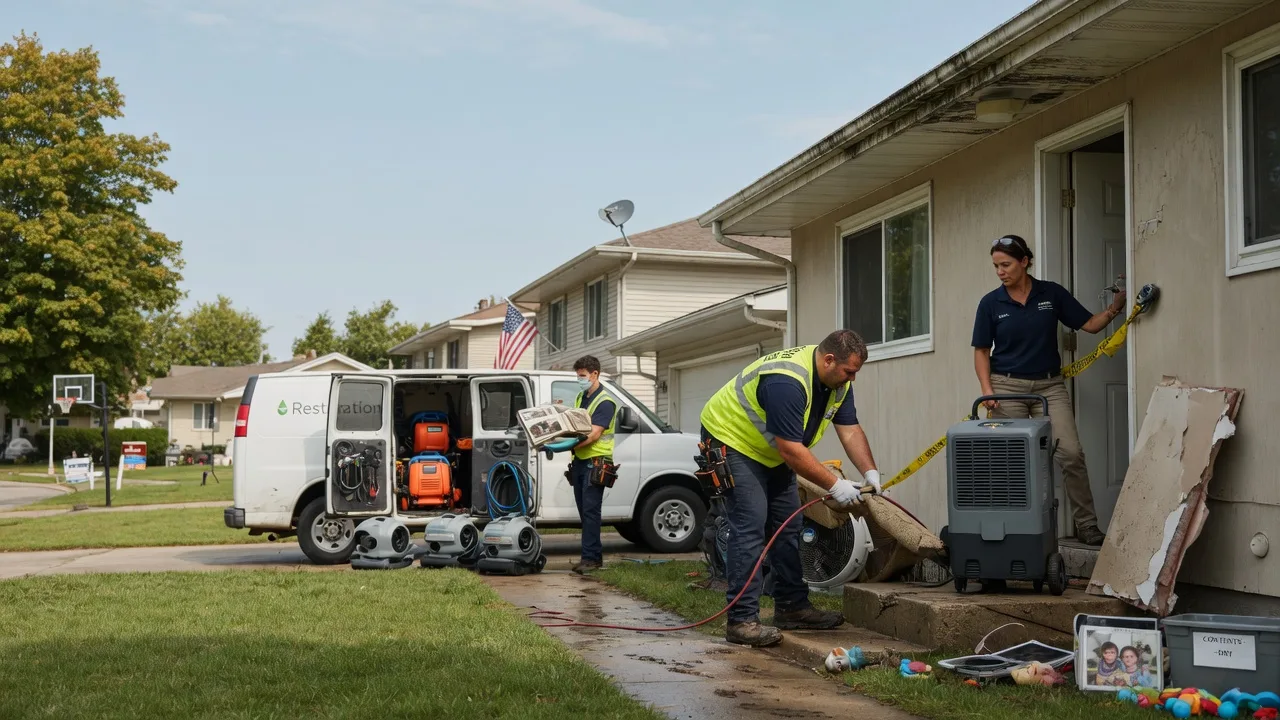 Water Damage Restoration in Bixby, MO near me